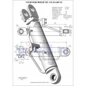 Гидроцилиндр ЦГ 125.60x400.18