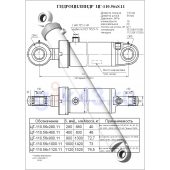 Гидроцилиндр ЦГ 110.56x1120.11