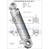Гидроцилиндр ЦГ 100.63x320.12