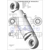 Гидроцилиндр ЦГ 100.60x150.11