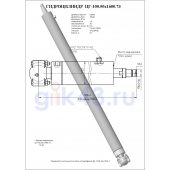 Гидроцилиндр ЦГ 100.50x1600.73