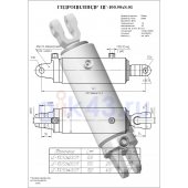 Гидроцилиндр ЦГ 100.50x200.01