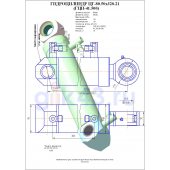 Гидроцилиндр ЦГ 80.50x320.21
