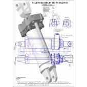 Гидроцилиндр ЦГ 80.40x200.01