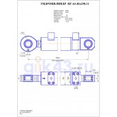 Гидроцилиндр ЦГ 63.40x250.11