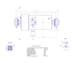 Гидроцилиндр ЗИЛ 554 8603010-27 (5-ти штоковый) площадка