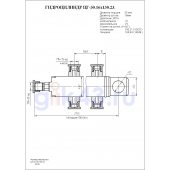Гидроцилиндр ЦГ-30.16х130.23