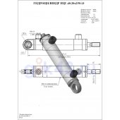 Гидроцилиндр ЕЦГ-40.20х250.13