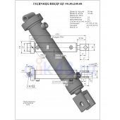 Гидроцилиндр ЦГ-50.30х200.08