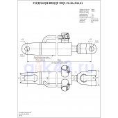 Гидроцилиндр ЕЦГ-50.30х200.01