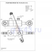 Гидроцилиндр ЦГ-50.30х320.11-02
