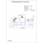 Гидроцилиндр ЦГ-50.30х1200.56