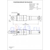 Гидроцилиндр ЦП-50х535.02