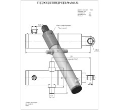 Гидроцилиндр ЦП-50х360.32