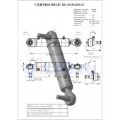 Гидроцилиндр ЦГ-60.30х203.11.001