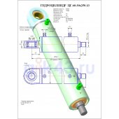 Гидроцилиндр ЦГ-60.30х250.13