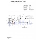 Гидроцилиндр ЦГ-63.30х70.65