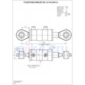 Гидроцилиндр ЦГ-63.35х280.11