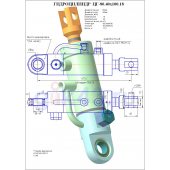 Гидроцилиндр ЦГ-80.40х100.18
