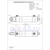 Гидроцилиндр ЦГ-80.40х320.23