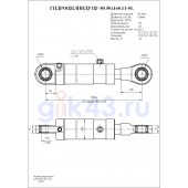 Гидроцилиндр ЦГ-80.50х160.11-01