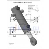 Гидроцилиндр ЦГ-80.50х200.32