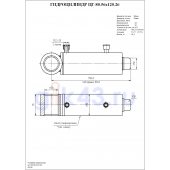 Гидроцилиндр ЦГ-80.56х120.26
