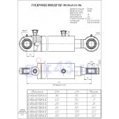 Гидроцилиндр ЦГ-80.56х400.11.000-06 СБ