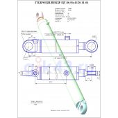 Гидроцилиндр ЦГ-80.56х1120.11-01