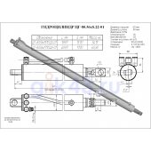 Гидроцилиндр ЦГ-80.56х1770.22-01