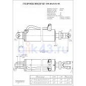 Гидроцилиндр ЦГ-100.40х200.01.000-05