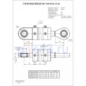 Гидроцилиндр ЦГ-100.50х150.11-01