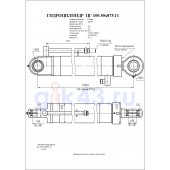 Гидроцилиндр ЦГ-100.50х875.11