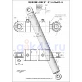 Гидроцилиндр ЦГ-100.50х895.11