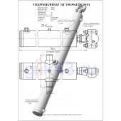 Гидроцилиндр ЦГ-100.50х1250.48-01