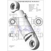 Гидроцилиндр ЦГ-100.60х180.11