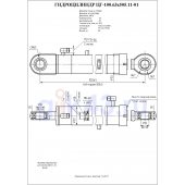 Гидроцилиндр ЦГ-100.63х505.11-01