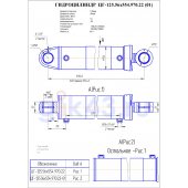 Гидроцилиндр ЦГ-125.56х554.970.22(01)