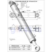 Гидроцилиндр ЦГ-125.63х810.22-01