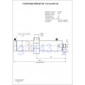 Гидроцилиндр ЦГ-125.63х855.43