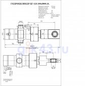 Гидроцилиндр ЦГ-125.100х5000.31