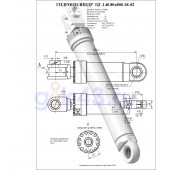 Гидроцилиндр ЦГ-140.80х800.18-02