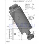 Гидроцилиндр ЦГ-160.70х175.17
