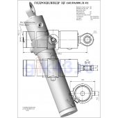 Гидроцилиндр ЦГ-160.80х800.31-01