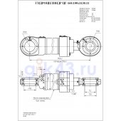 Гидроцилиндр ЦГ-160.100х1130.11