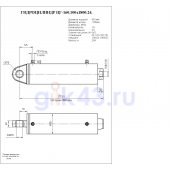 Гидроцилиндр ЦГ-160.100х1800.24
