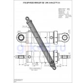 Гидроцилиндр ЦГ-200.160х2275.11
