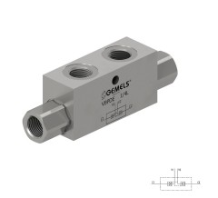 Гидрозамок двусторонний VBPDE G1/2