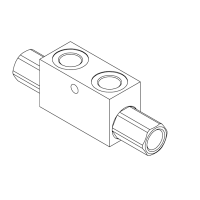 Гидрозамок двусторонний POC-2 1/2'' 14M03A003M04Y