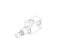 Клапан предохранительный RVD-M-40 3/8 (50-210 бар) 10L04C013M03Z Клапан предохранительный RVD-M-40 3/8 (50-210 бар) 10L04C013M03Z